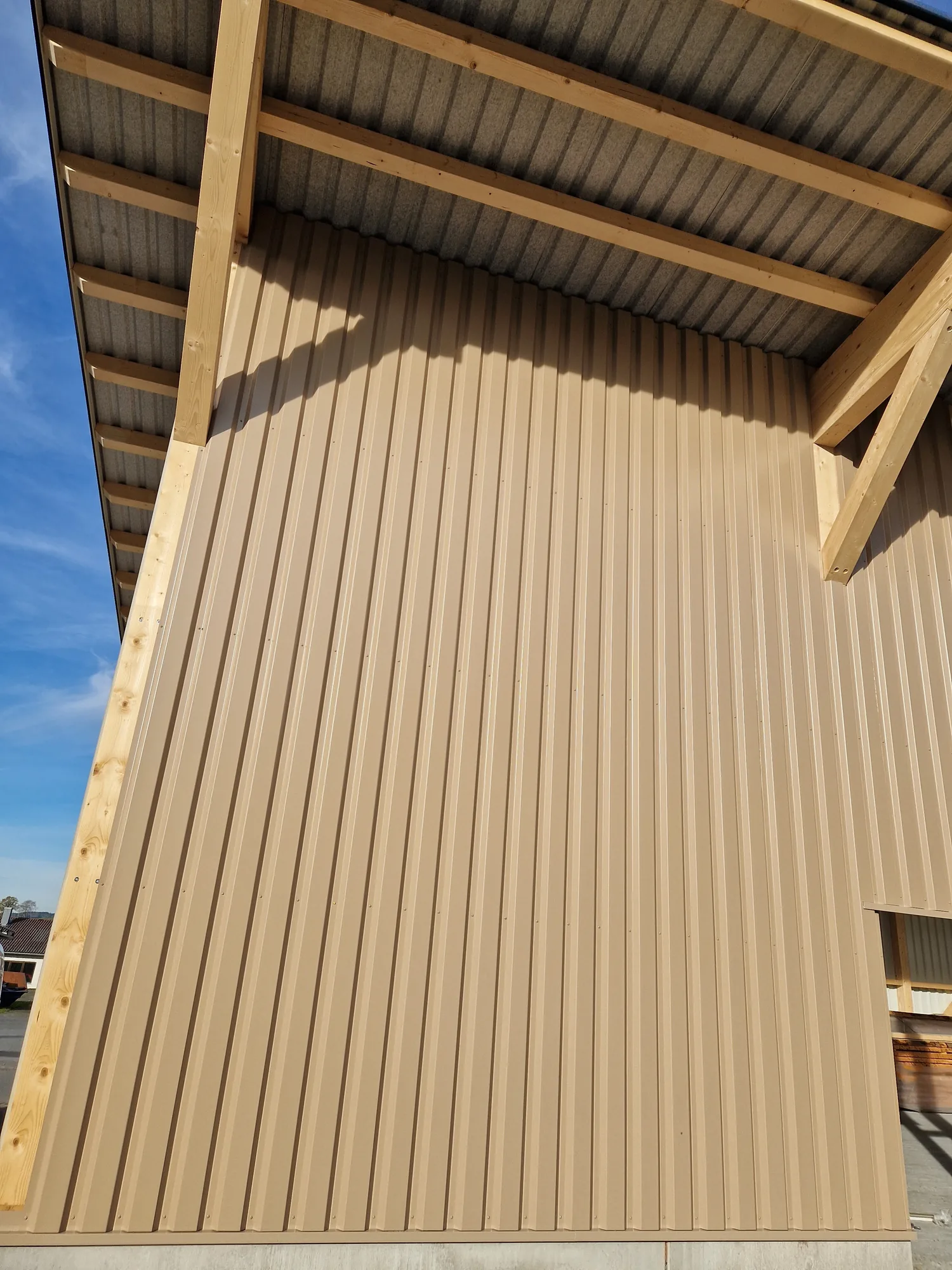 Lagerhalle einer Schreinerei